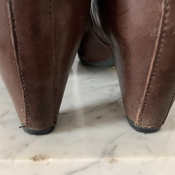 Sam Edelman brown leather ankle booties boots Maddox 8M - Picture 12 of 12